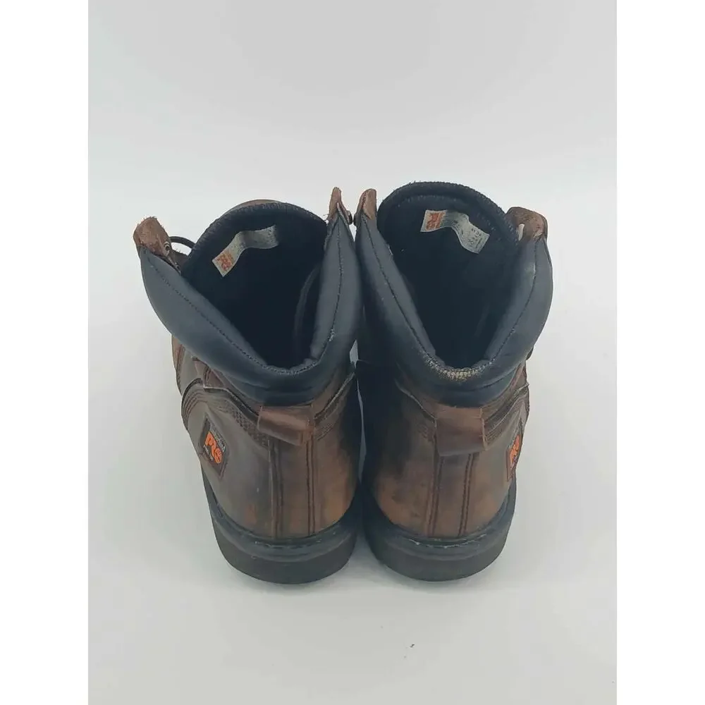 Leather work boots, Timberland PRO Pit Boss 6-inch Steel Toe size 12
